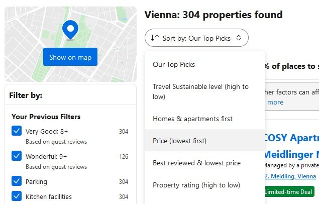 Best deals on Booking step 4