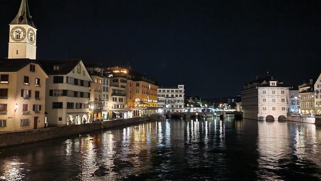 Limmat by night