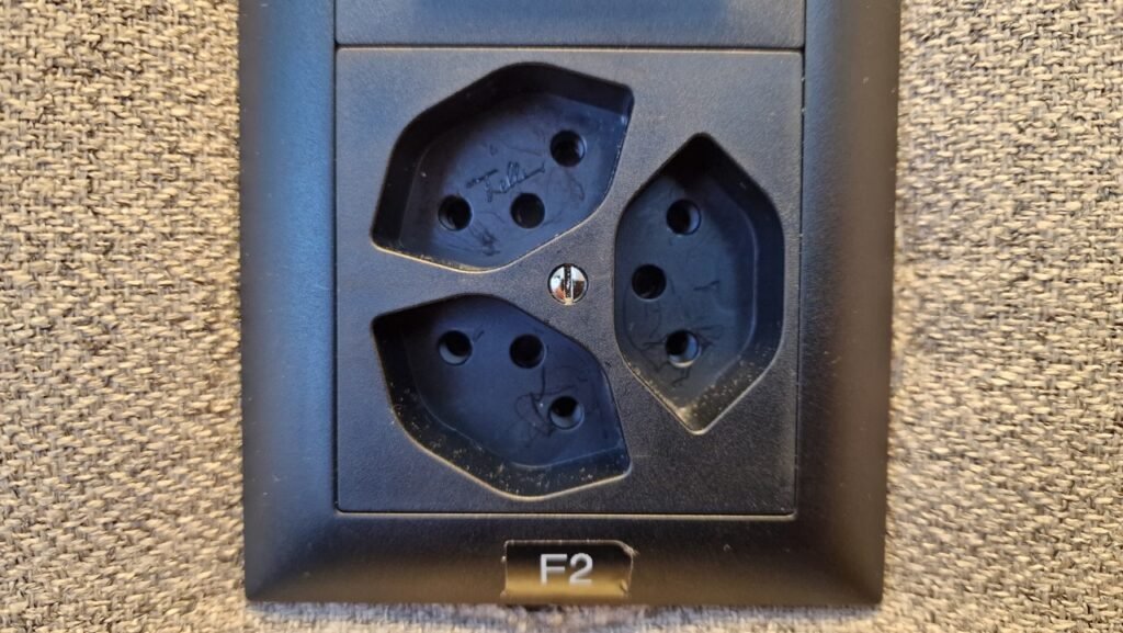 Swiss electric outlet