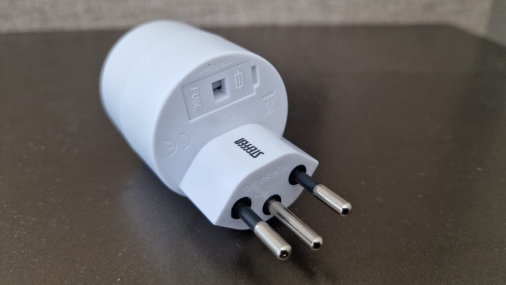 Swiss travel adapter