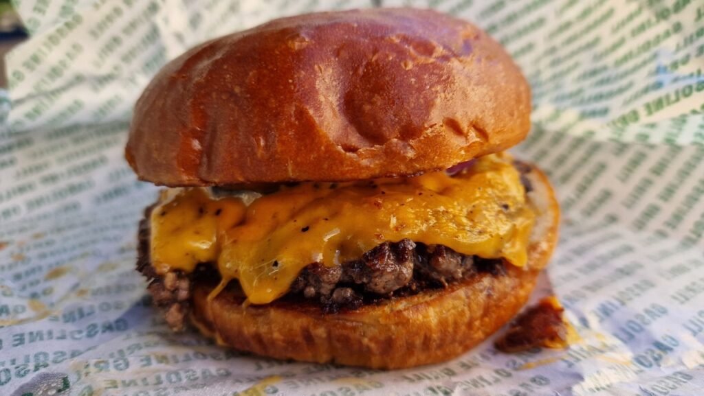 Gasoline Grill cheeseburger