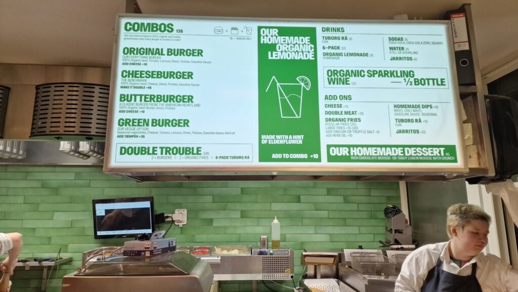 Gasoline Grill menu